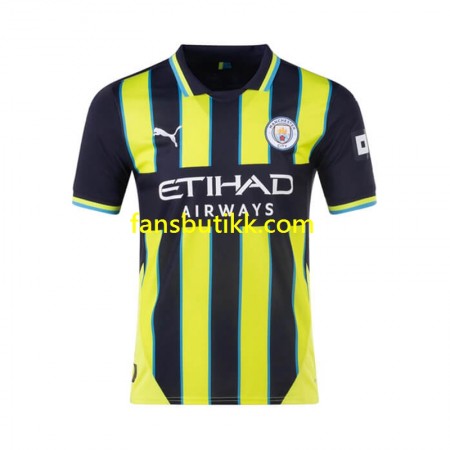 Fotballdrakt Manchester City Bortetrøye 2024-2025 Kortermet